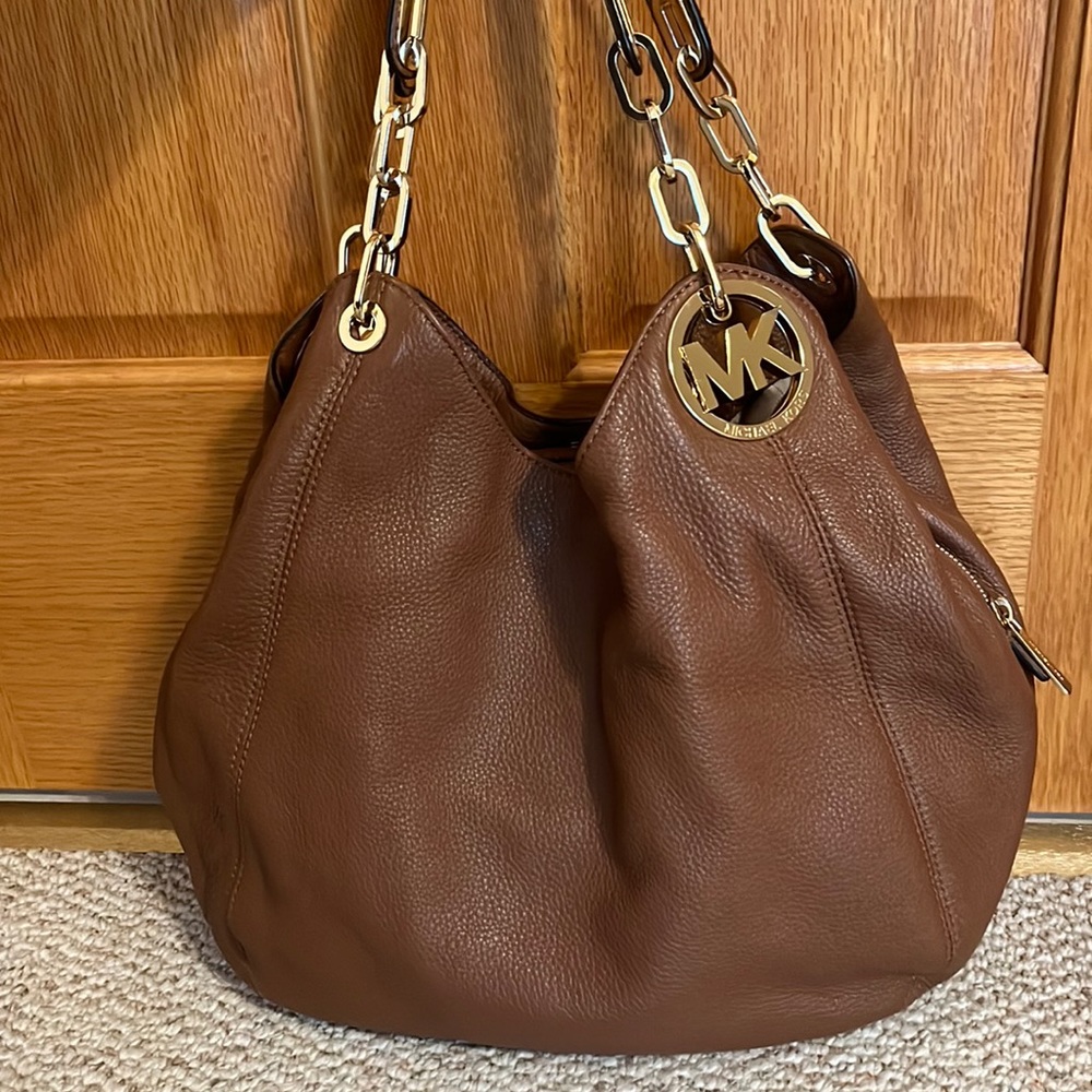 Michael Kors barely used brown tote purse